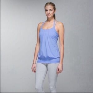 Lululemon Flow & Go Tank Top Purple Size 4 Activewear Outdoor Yoga